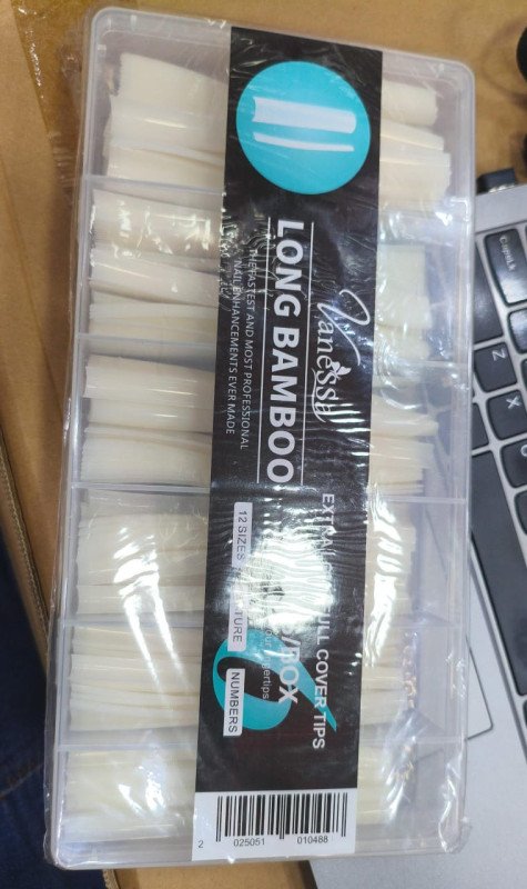 Vanessa Long Bamboo Nature 6 Extra 12 Sizes (504pcs)